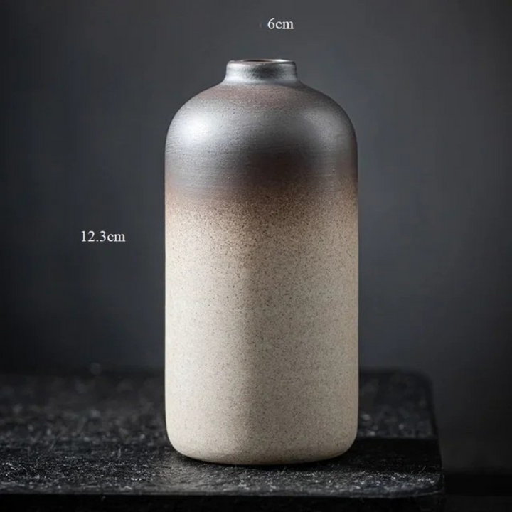 Petit Vase à Fleurs Traditionnel Chinois | Style Rétro Décoratif