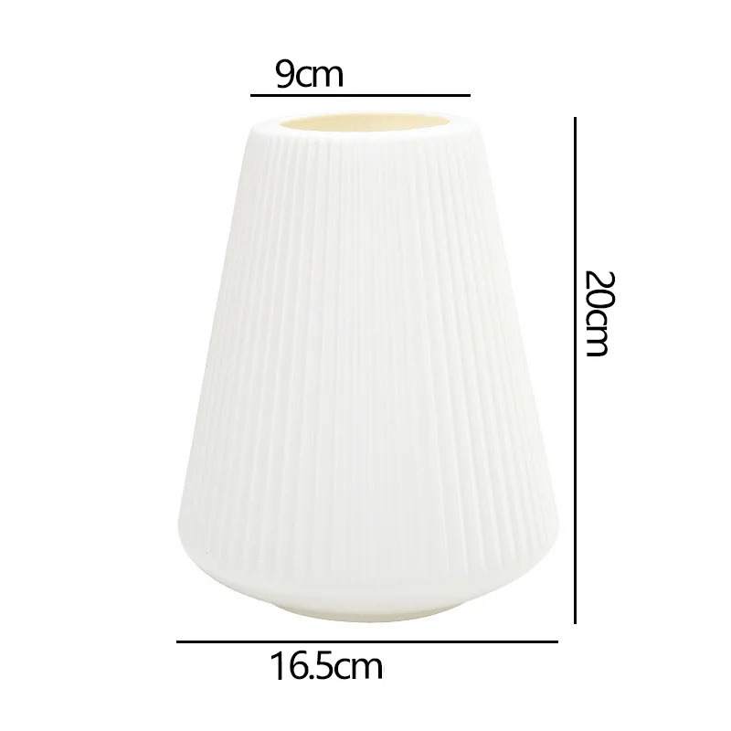 Petit Vase à Fleurs Scandinave Moderne et Décoratif | Design Minimaliste et Élégant