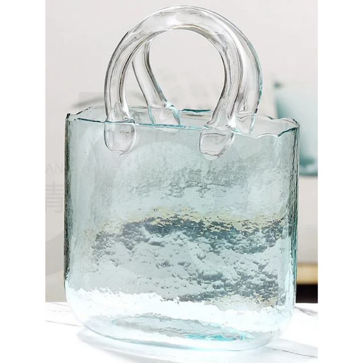 Vase à Fleurs en Verre Scandinave | Design Élégant, Décoratif et Original