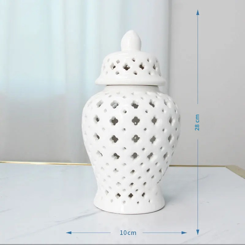 Vase à Fleurs en Céramique | Design Sculpté et Évidé