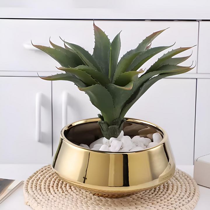 Petit Vase Doré | Design Européen et Décoratif