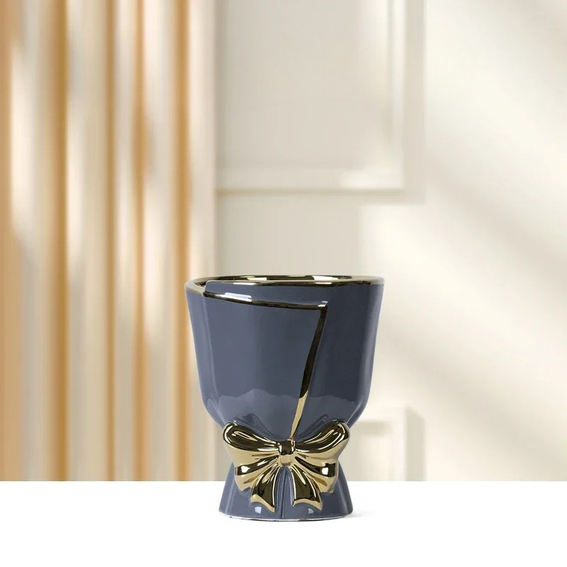 Vase Scandinave En Céramique | Papillon