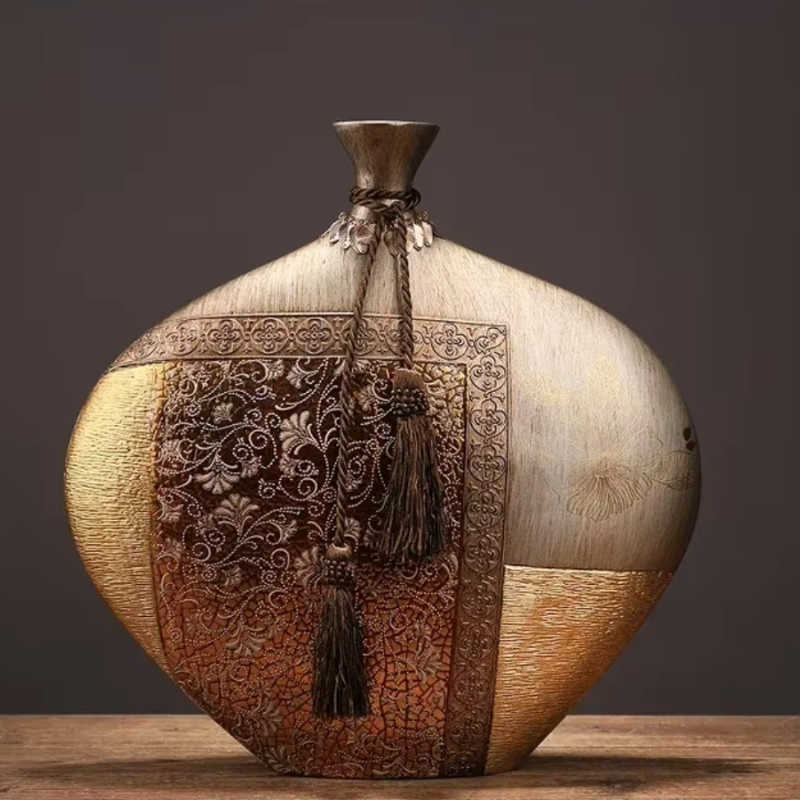 Vase de Luxe en Céramique au Style Chinois