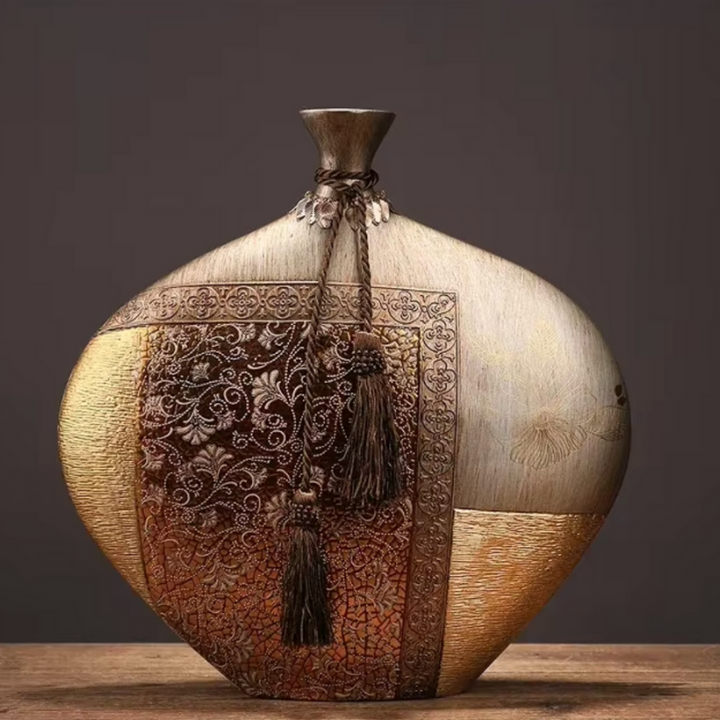 Vase de Luxe en Céramique au Style Chinois