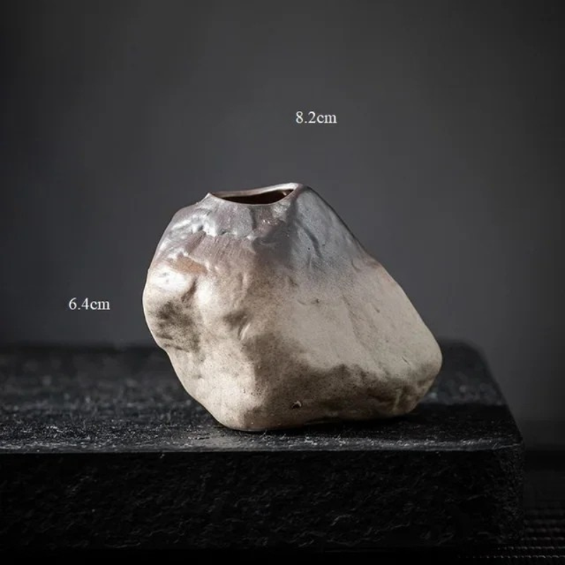 Petit Vase à Fleurs Traditionnel Chinois | Style Rétro Décoratif