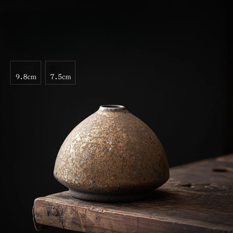 Vase à Fleurs Grec Vintage Décoratif en Céramique