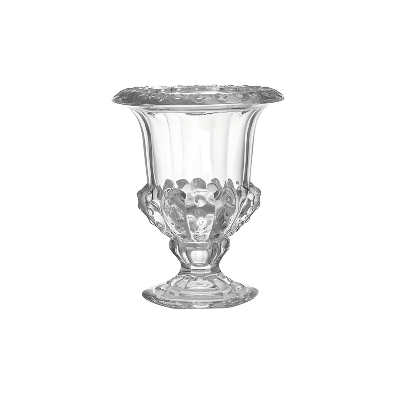 Petit Vase en Verre Transparent | Élégant et Décoratif