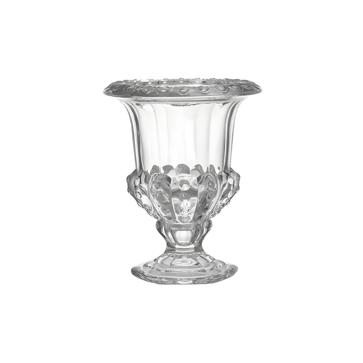 Petit Vase en Verre Transparent | Élégant et Décoratif