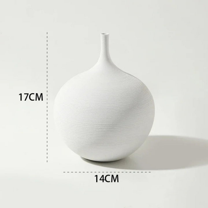 Vase en Céramique Minimaliste | Design Moderne Fait à la Main