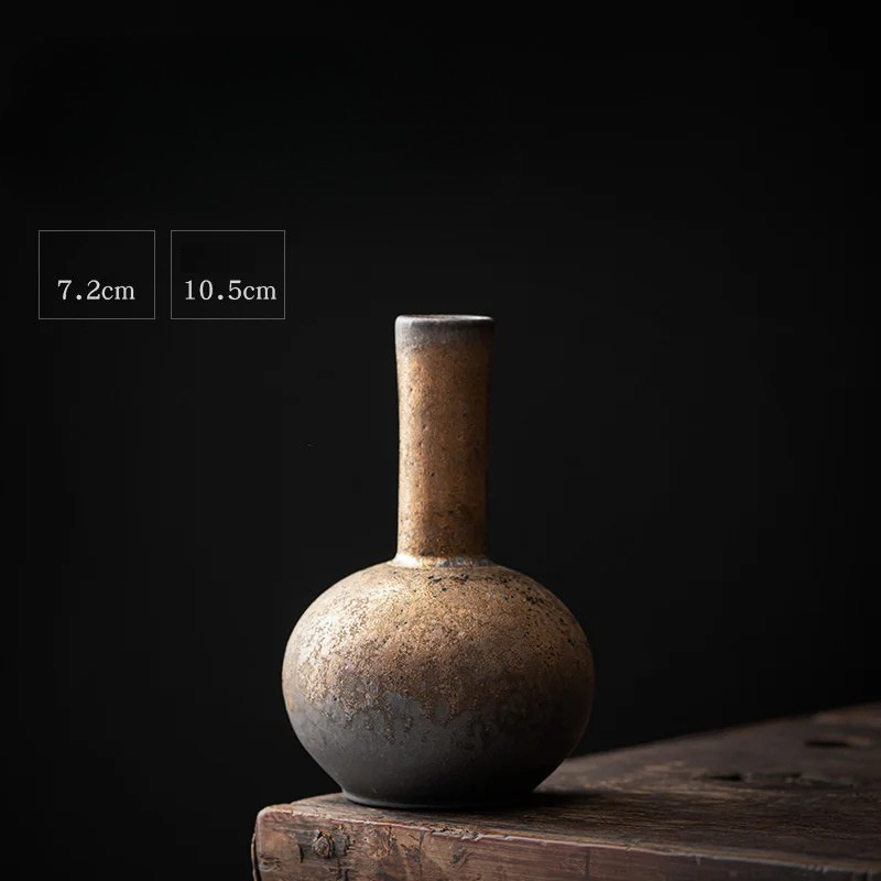 Vase à Fleurs Grec Vintage Décoratif en Céramique