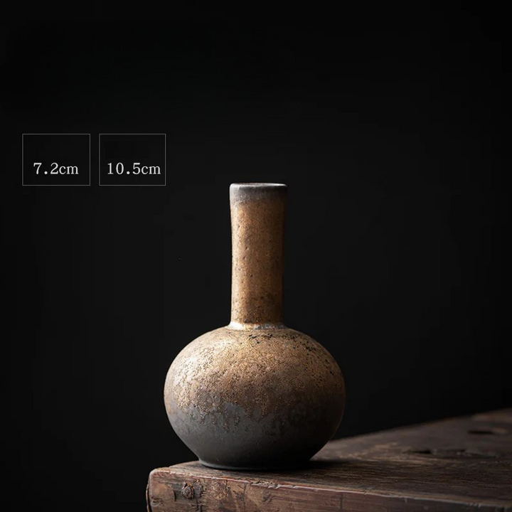 Vase à Fleurs Grec Vintage Décoratif en Céramique