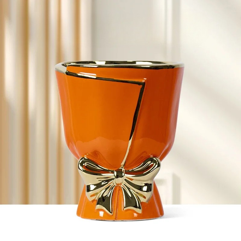 Vase Scandinave En Céramique | Papillon