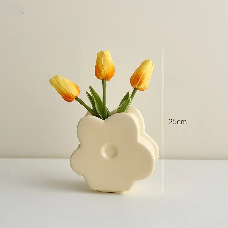 Mini Vase à Fleurs en Céramique | Moderne et Minimaliste