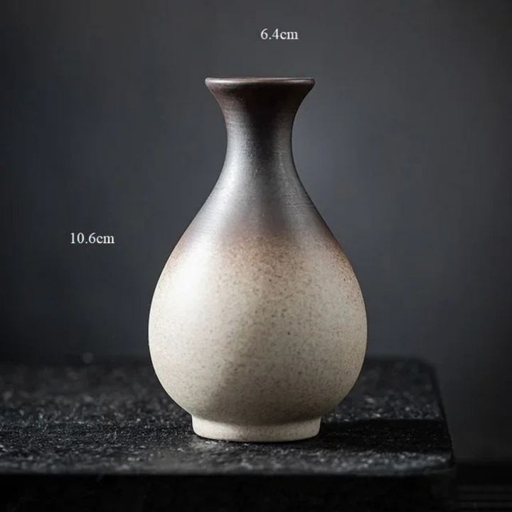 Petit Vase à Fleurs Traditionnel Chinois | Style Rétro Décoratif