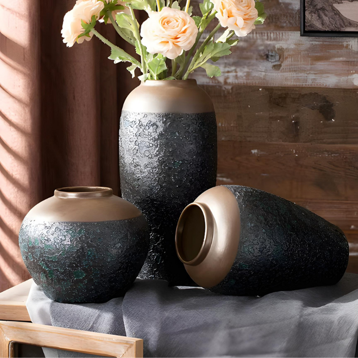 Grand Vase à Fleurs Chinois | Céramique de Luxe