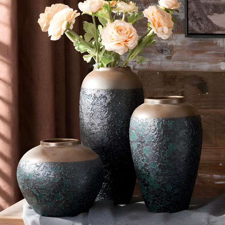 Grand Vase à Fleurs Chinois | Céramique de Luxe