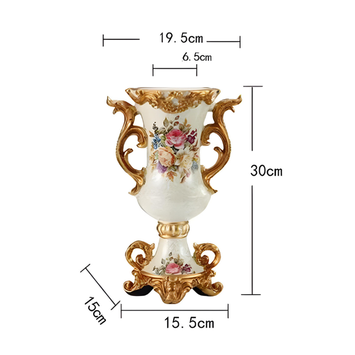 Vase Décoratif Européen En Résine Luxueux