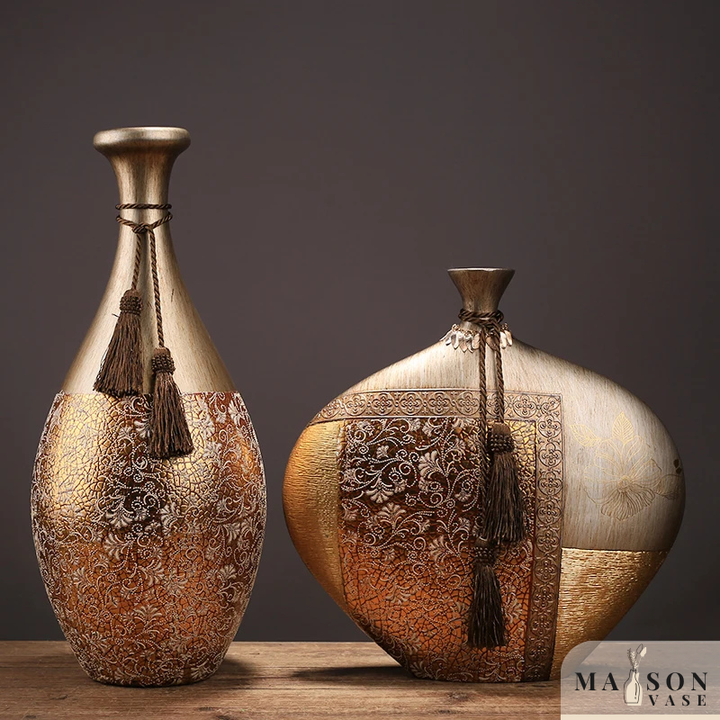 Vase de Luxe en Céramique au Style Chinois