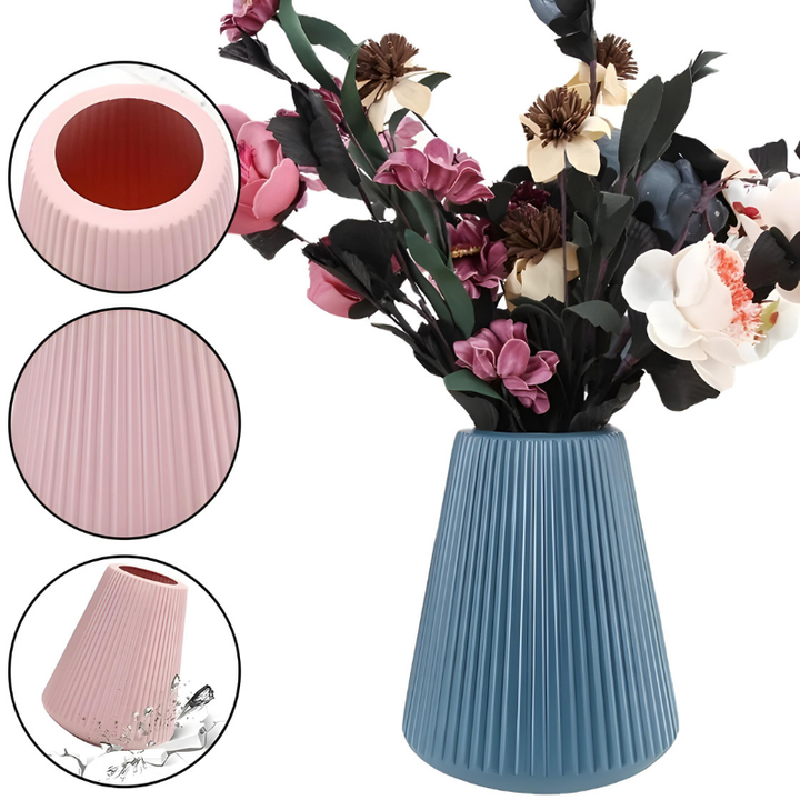 Petit Vase à Fleurs Scandinave Moderne et Décoratif | Design Minimaliste et Élégant