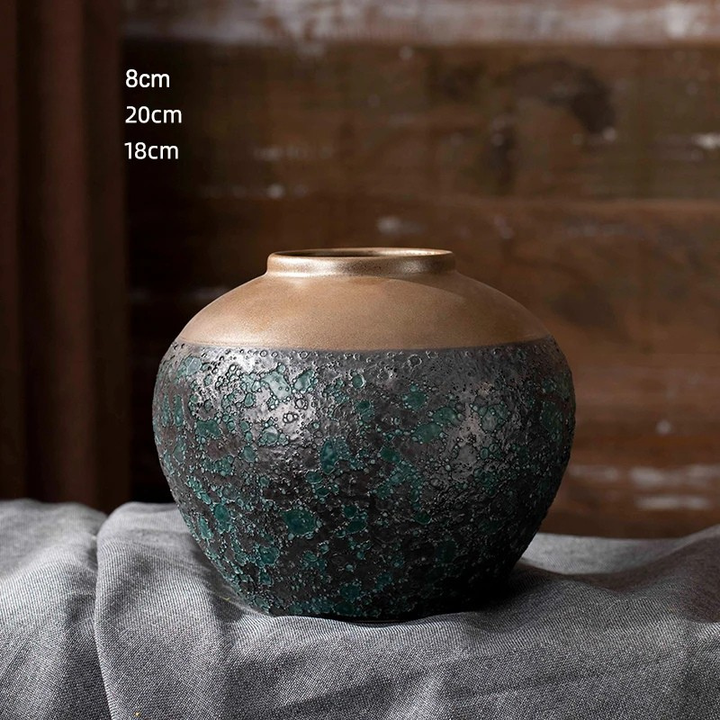 Grand Vase à Fleurs Chinois | Céramique de Luxe