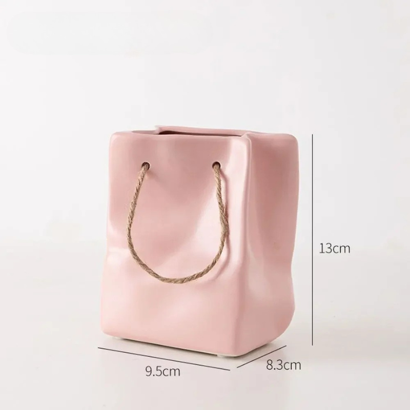 Petit Vase en Céramique | Sac à Main