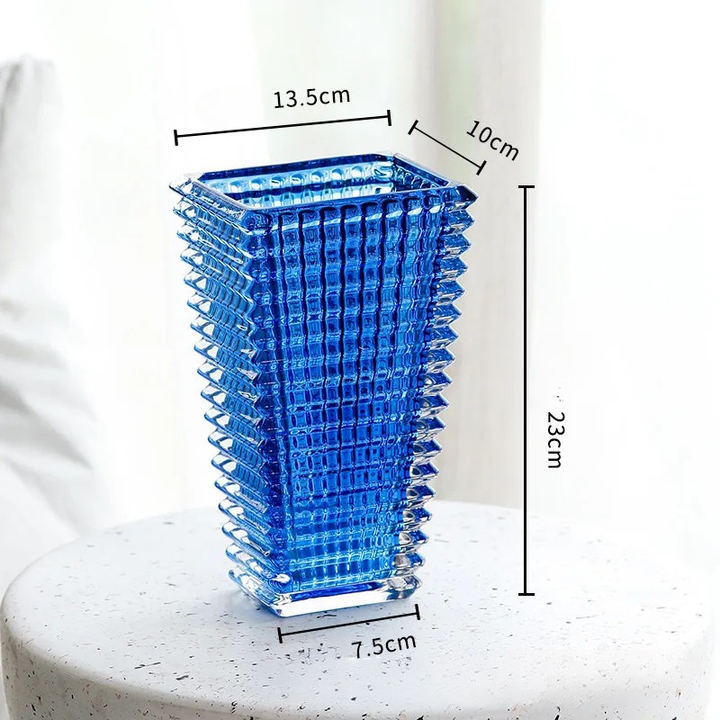 Vase en Verre Décoratif | Style Scandinave Élégant