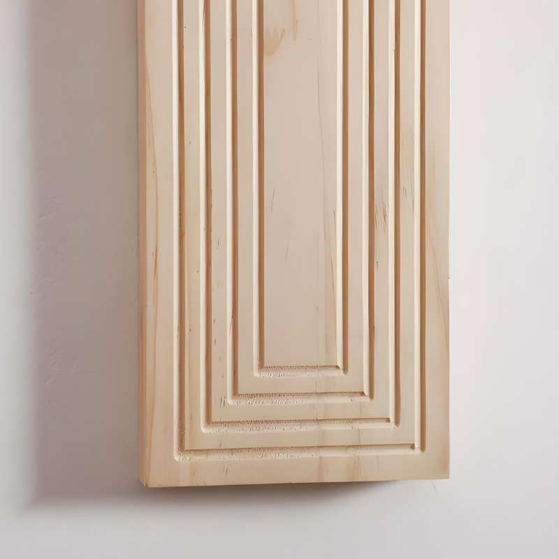 Vase à Fleurs Mural Arqué en Bois Sculpté | Design Boho Moderne et Décoratif