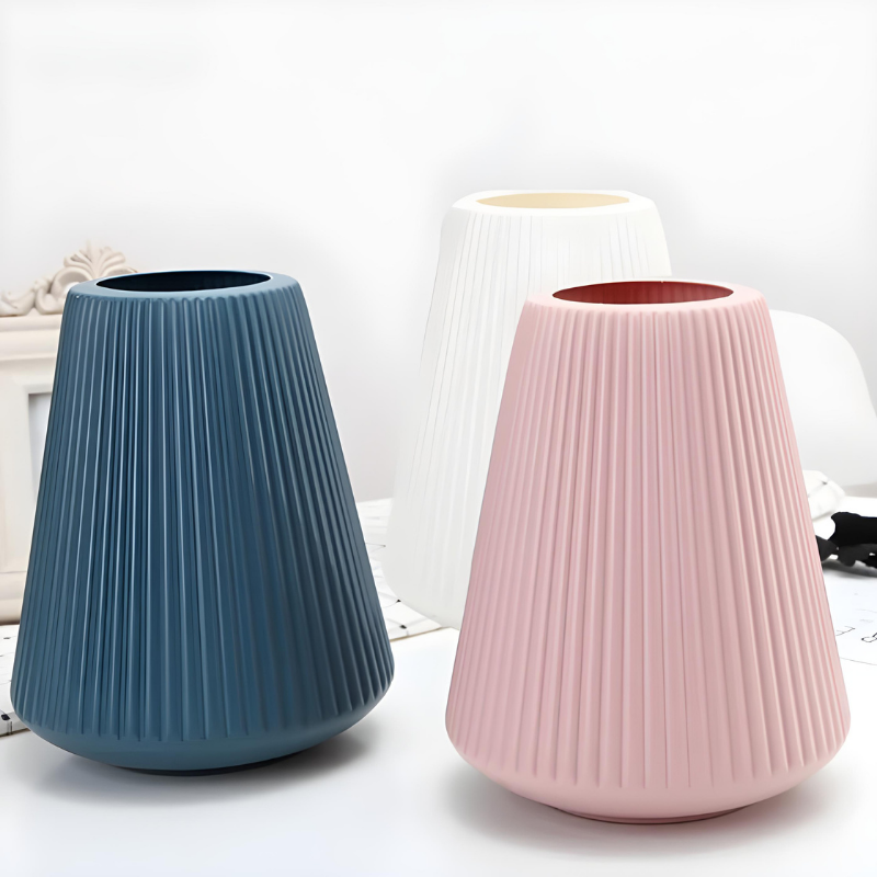 Petit Vase à Fleurs Scandinave Moderne et Décoratif | Design Minimaliste et Élégant