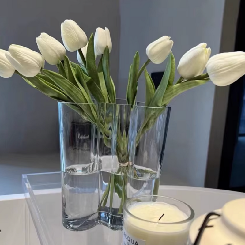 Vase en Verre Luxueux | Moderne et Décoratif