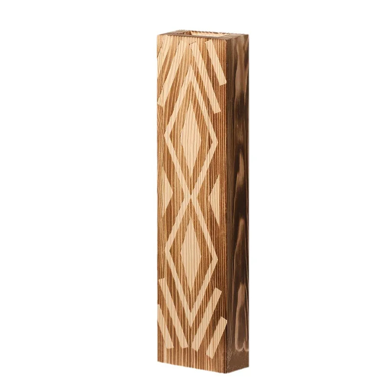 Vase à fleurs Murale Suspendu en Bois Naturel | Style Minimaliste et Décoratif