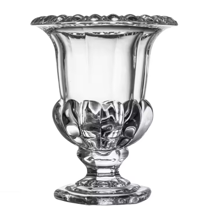 Petit Vase en Verre Transparent | Élégant et Décoratif