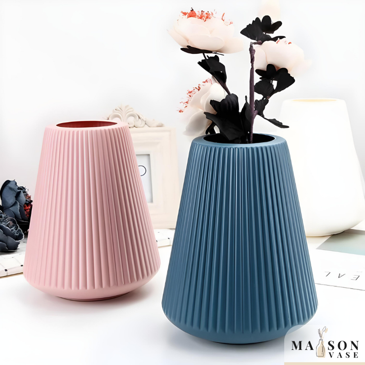 Petit Vase à Fleurs Scandinave Moderne et Décoratif | Design Minimaliste et Élégant