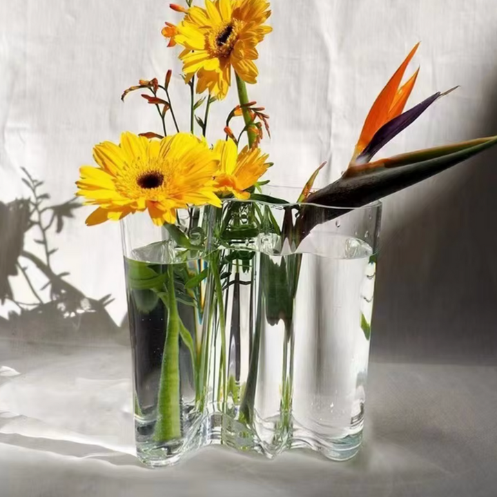Vase en Verre Luxueux | Moderne et Décoratif