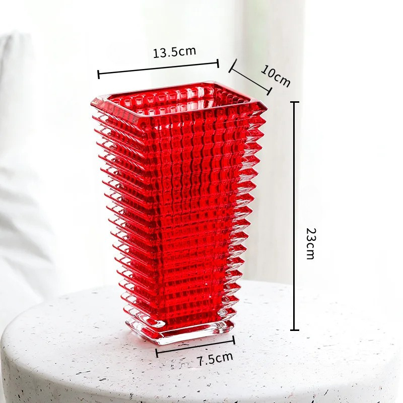 Vase en Verre Décoratif | Style Scandinave Élégant