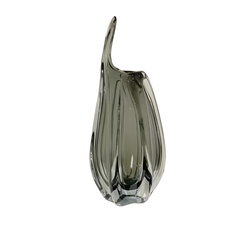 Vase en Verre Décoratif et Moderne | Effet Cristal
