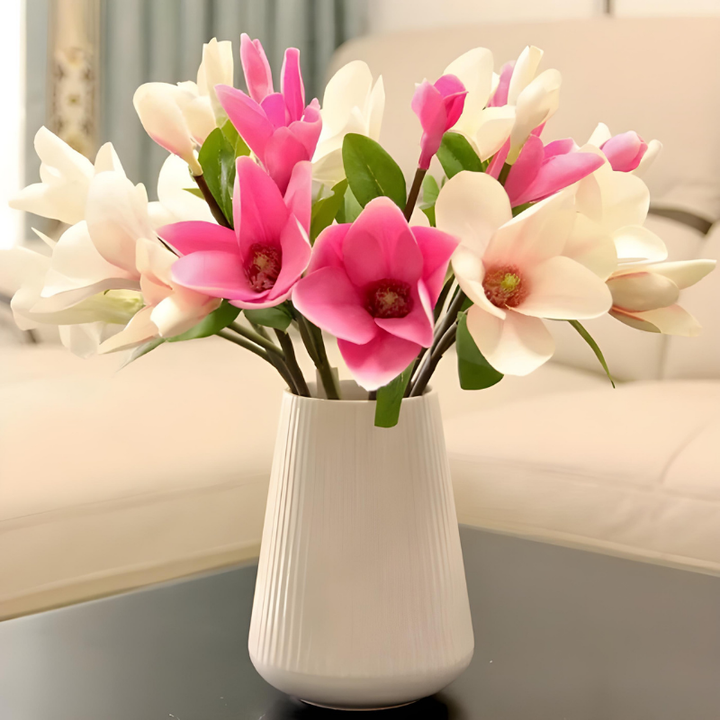 Petit Vase à Fleurs Scandinave Moderne et Décoratif | Design Minimaliste et Élégant