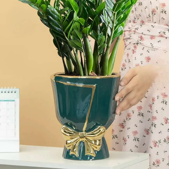 Vase Scandinave En Céramique | Papillon