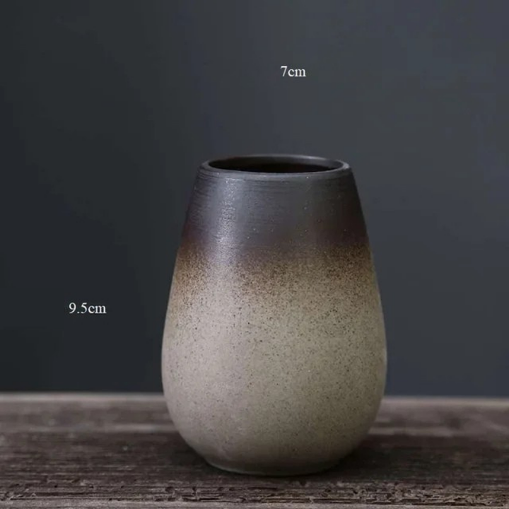 Petit Vase à Fleurs Traditionnel Chinois | Style Rétro Décoratif