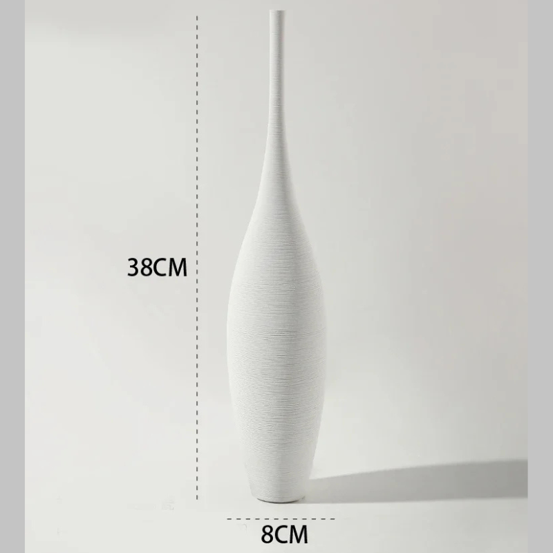 Vase en Céramique Minimaliste | Design Moderne Fait à la Main