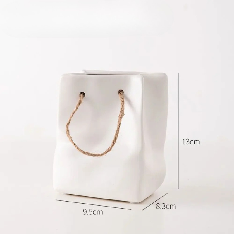 Petit Vase en Céramique | Sac à Main