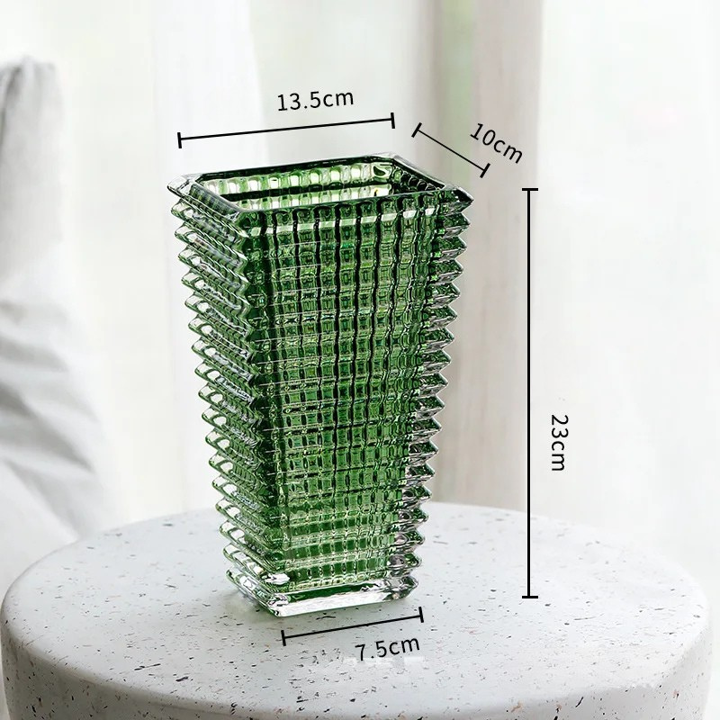 Vase en Verre Décoratif | Style Scandinave Élégant