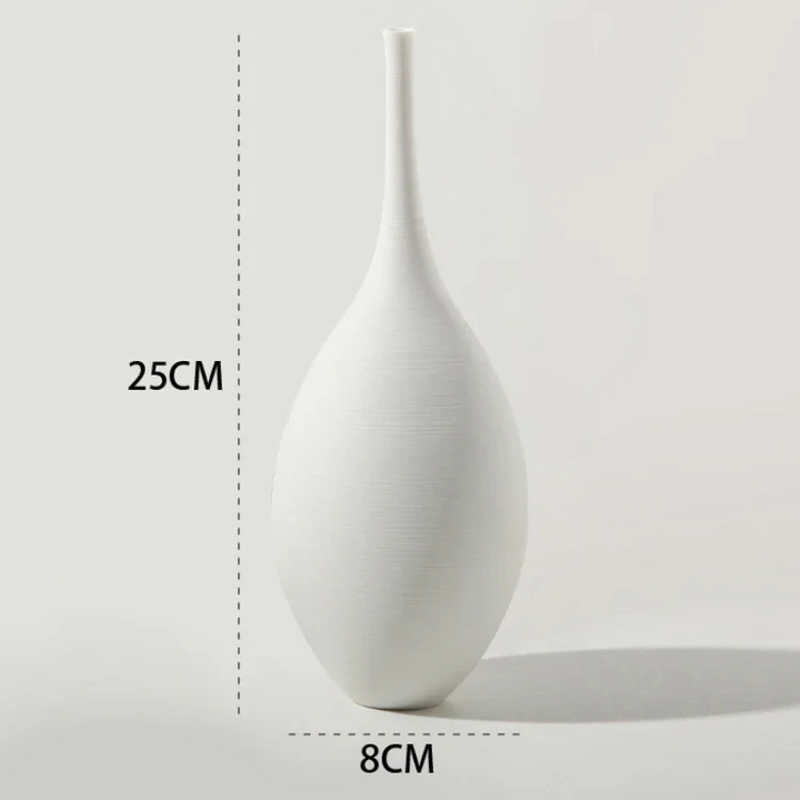 Vase en Céramique Minimaliste | Design Moderne Fait à la Main