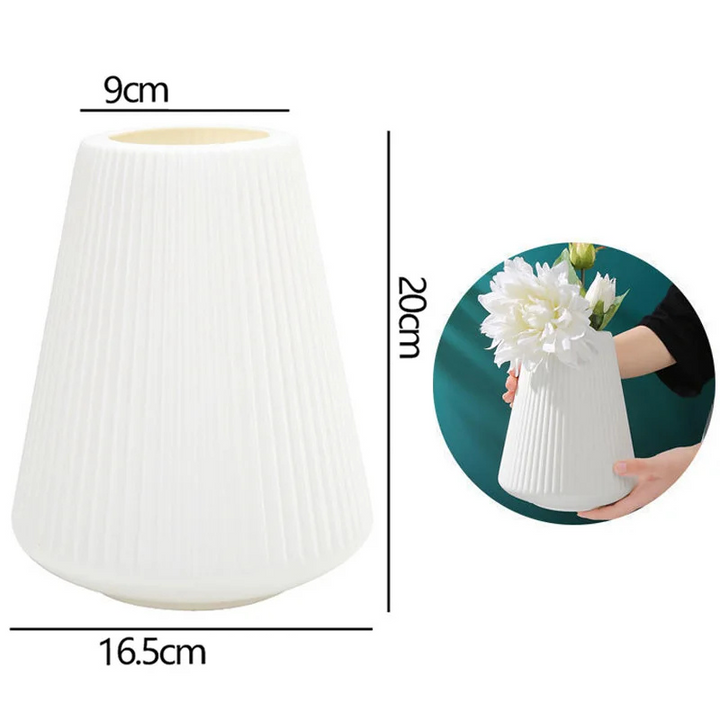 Petit Vase à Fleurs Scandinave Moderne et Décoratif | Design Minimaliste et Élégant