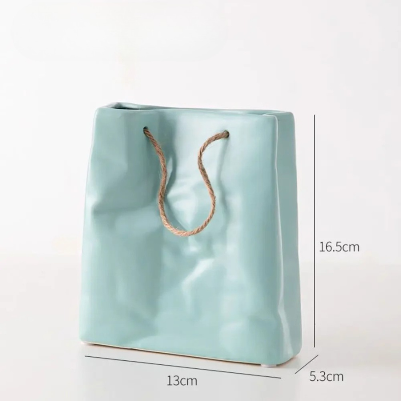 Petit Vase en Céramique | Sac à Main