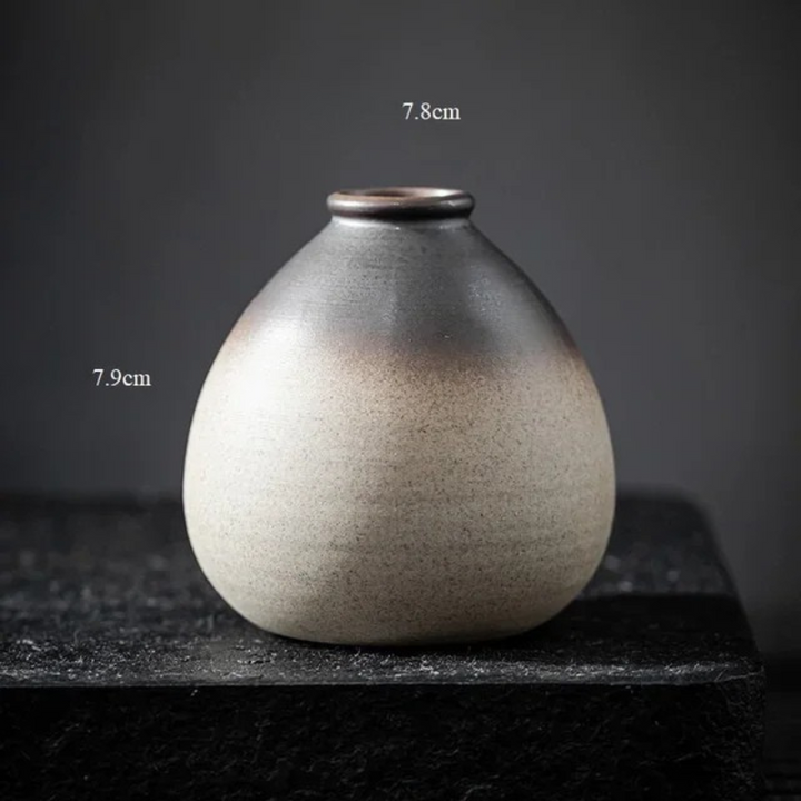 Petit Vase à Fleurs Traditionnel Chinois | Style Rétro Décoratif