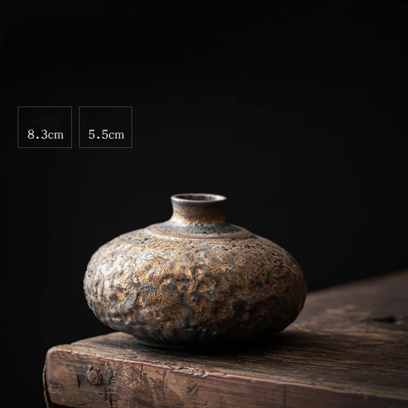 Vase à Fleurs Grec Vintage Décoratif en Céramique