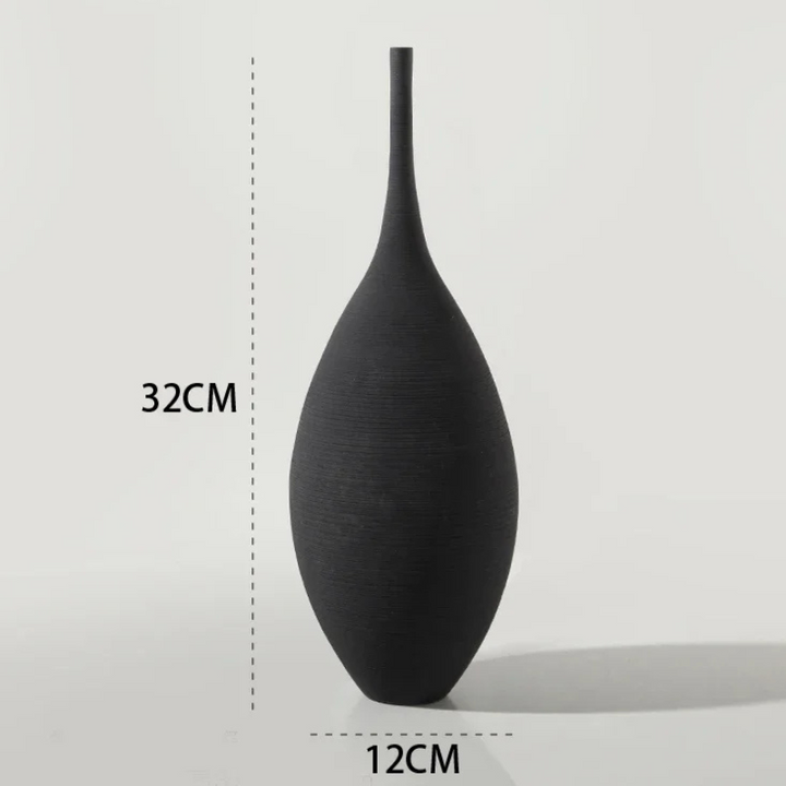 Vase en Céramique Minimaliste | Design Moderne Fait à la Main