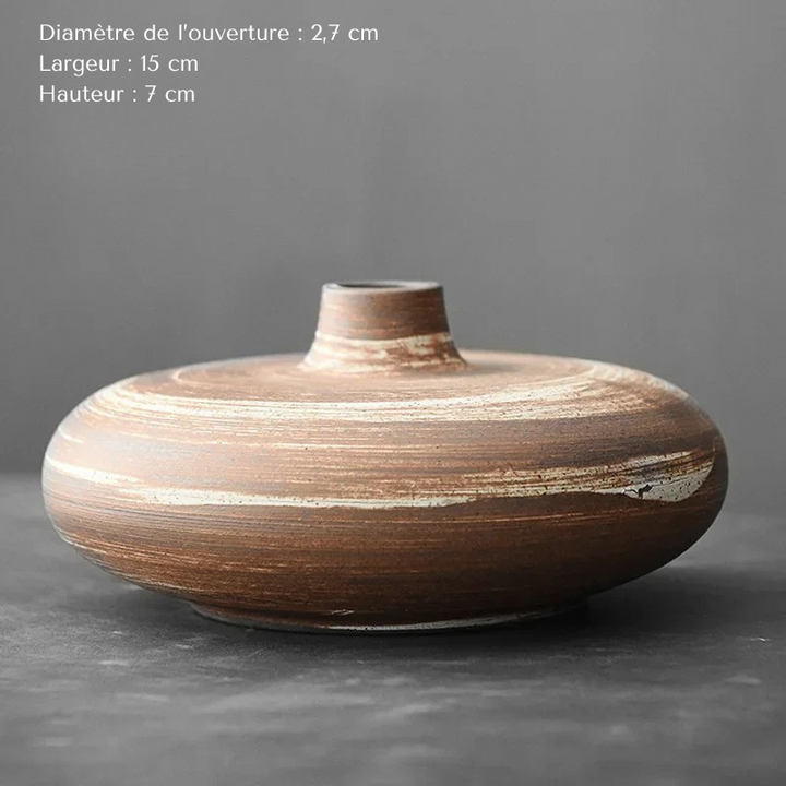 Vase à Fleurs Vintage Japonais