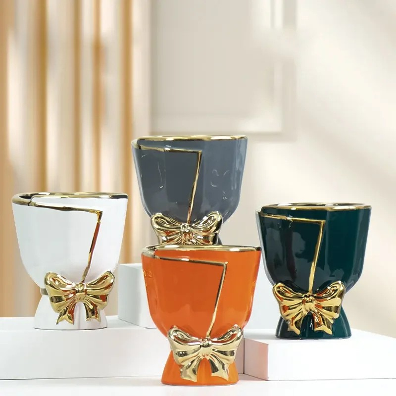 Vase Scandinave En Céramique | Papillon