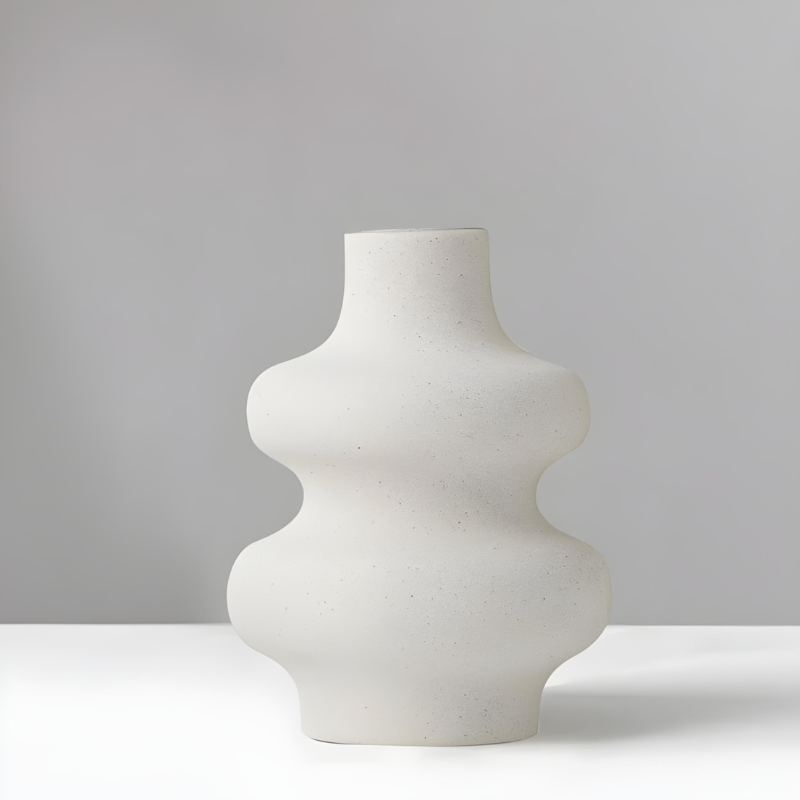 Vase en Céramique Moderne Décoratif | Design Scandinave et Bohème